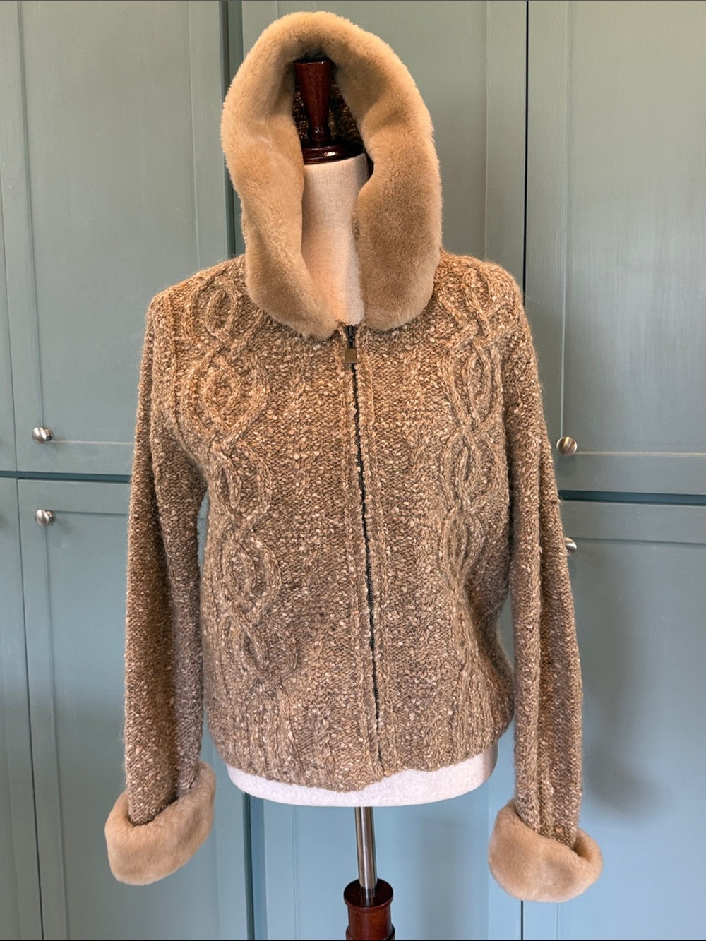 Liz Claiborne - Liz sport Wool zip up Hoodie